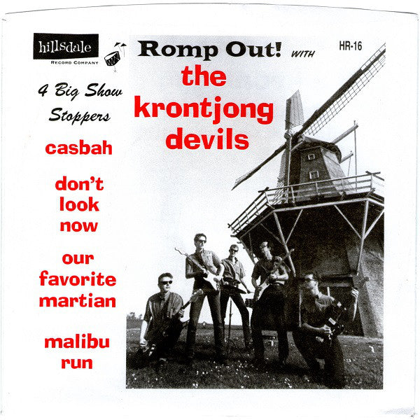 The Krontjong Devils - Romp Out! (7", EP) - USED