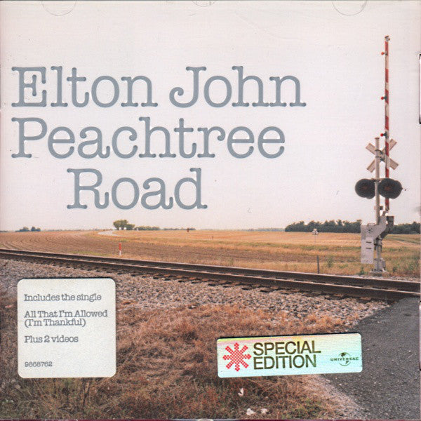 Elton John - Peachtree Road (CD, Album, Enh, S/Edition) - USED