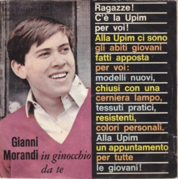 Gianni Morandi - In Ginocchio Da Te (7", Promo) - USED
