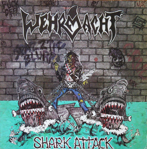 Wehrmacht - Shark Attack (LP, Album) - USED