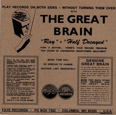 The Great Brain - Ray / Half-Decayed (7") - USED