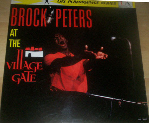 Brock Peters - At The Village Gate (LP, Album, Mono) - USED