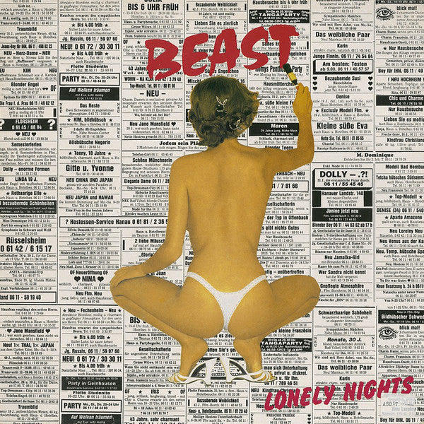 Beast (4) - Lonely Nights (LP, Album) - USED