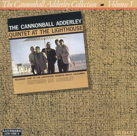 The Cannonball Adderley Quintet - At The Lighthouse (CD, Album, RE, RM) - USED