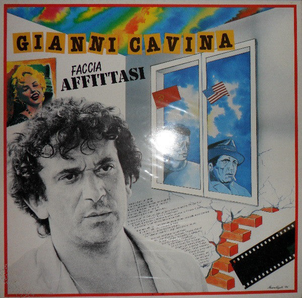 Gianni Cavina - Faccia Affittasi (LP, Album) - USED