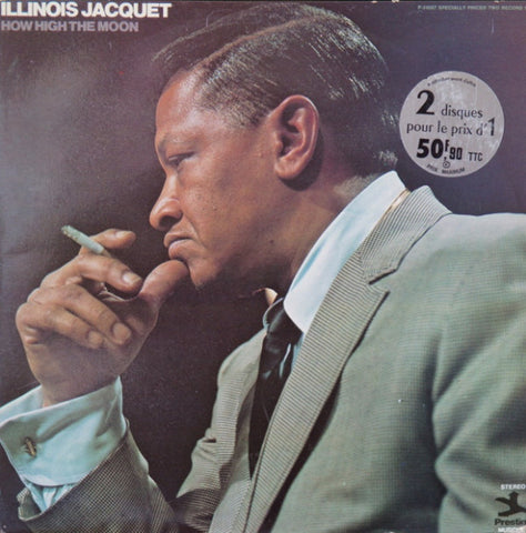 Illinois Jacquet - How High The Moon (2xLP, Comp, RM) - USED