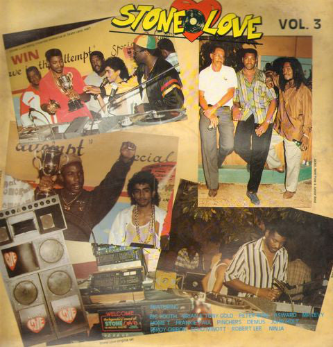 Stone Love* - Stone Love Vol. 3 (LP, Comp) - USED