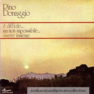 Pino Donaggio - È Difficile...Ma Non Impossibile...Vivere Insieme (LP, Album, Gat) - USED