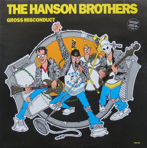 The Hanson Brothers* - Gross Misconduct (LP, Album + 7", Single) - USED