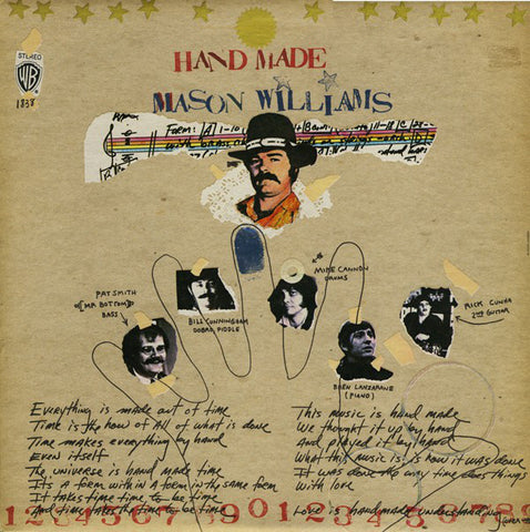 Mason Williams - Hand Made (LP, Album, San) - USED