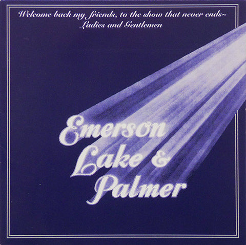 Emerson, Lake & Palmer - Welcome Back My Friends, To The Show That Never Ends (2xCD, Album, RE, RP) - USED