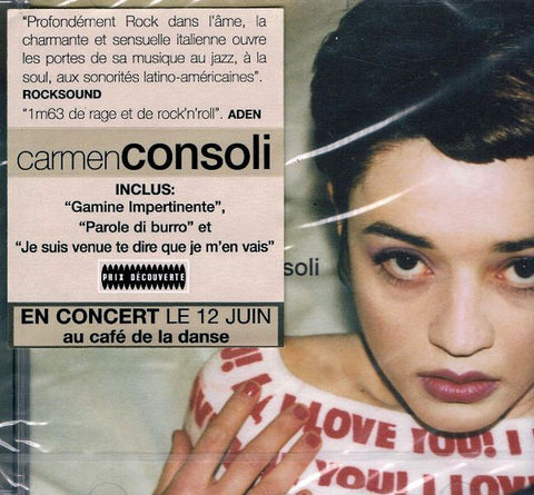 Carmen Consoli - Etat De Necessitè (CD, Album) - USED