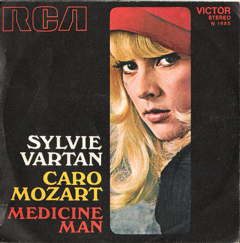 Sylvie Vartan - Caro Mozart / Medicine Man (7") - USED