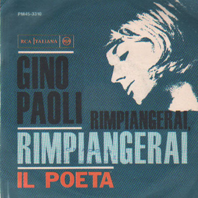 Gino Paoli - Rimpiangerai, Rimpiangerai  (7") - USED