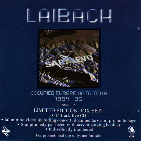 Laibach - Occupied Europe NATO Tour 1994-95 (CD, Album, Promo) - USED
