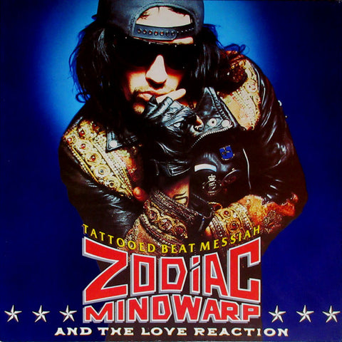 Zodiac Mindwarp And The Love Reaction - Tattooed Beat Messiah (LP, Album) - USED