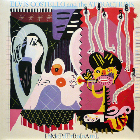 Elvis Costello And The Attractions* - Imperial Bedroom (LP, Album, RE) - USED