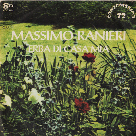 Massimo Ranieri - Erba Di Casa Mia (7") - USED