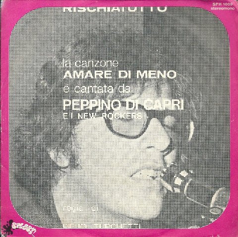 Peppino Di Capri E I New Rockers* - Amare Di Meno (7") - USED