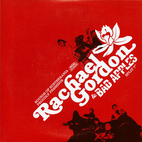 Rachael Gordon & Bad Apples* - Split (7", EP, Whi) - USED