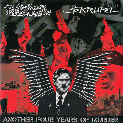 Phobia (6) / $krupel* - Another Four Years Of Murder (7", Red) - USED