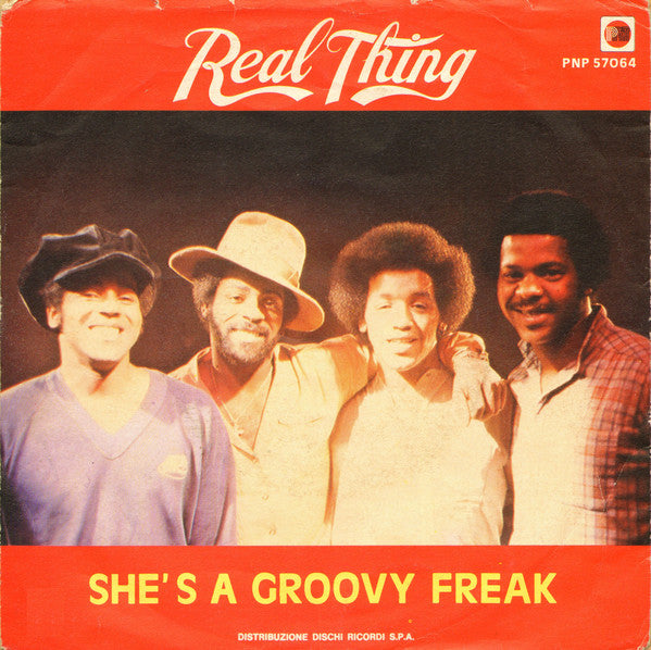 Real Thing* - She's A Groovy Freak / It's The Real Thing (7", lab) - USED