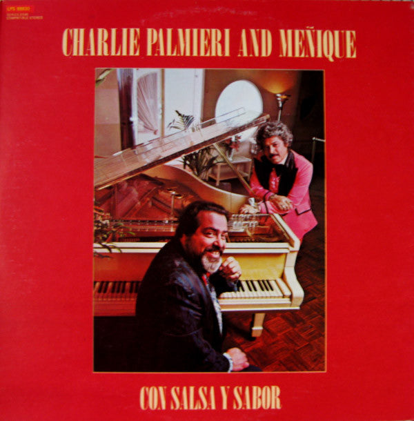 Charlie Palmieri And Meñique - Con Salsa Y Sabor (LP, Album) - USED