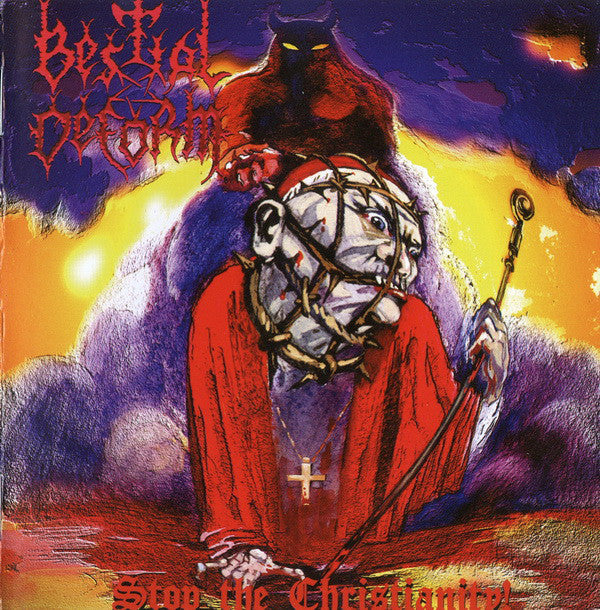 Bestial Deform - Stop The Christianity! (CD, Album, Enh) - USED