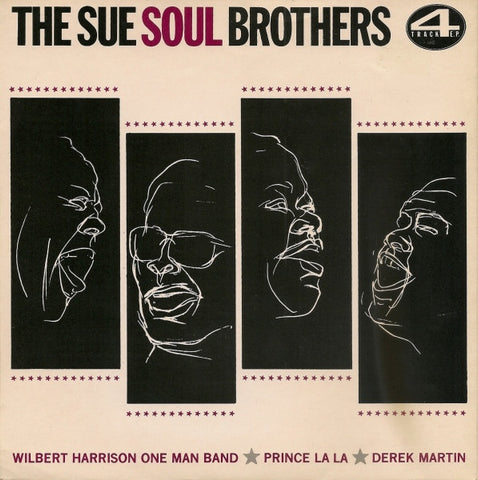 Various - The Sue Soul Brothers (7", EP, Comp, Mono) - USED