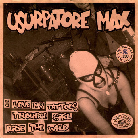 Usurpatore Max / Le Trottole - Usurpatore Max / Le Trottole (7", Ltd, Yel) - USED