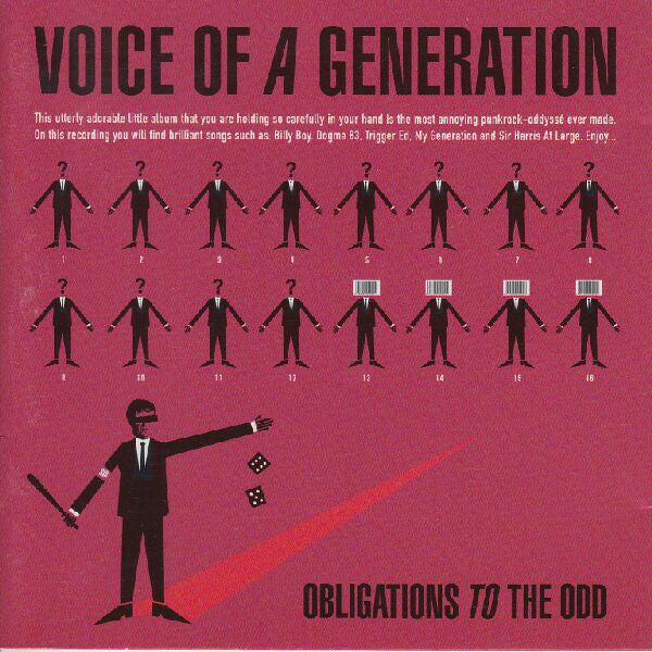 Voice Of A Generation - Obligations To The Odd (CD, Album) - USED