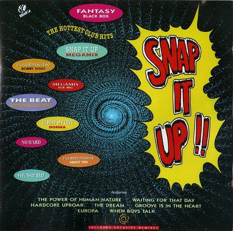Various - Snap It Up Compilation (CD, Comp, Mixed) - USED