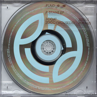 Plaid - P-brane EP (CD, EP, Enh) - USED