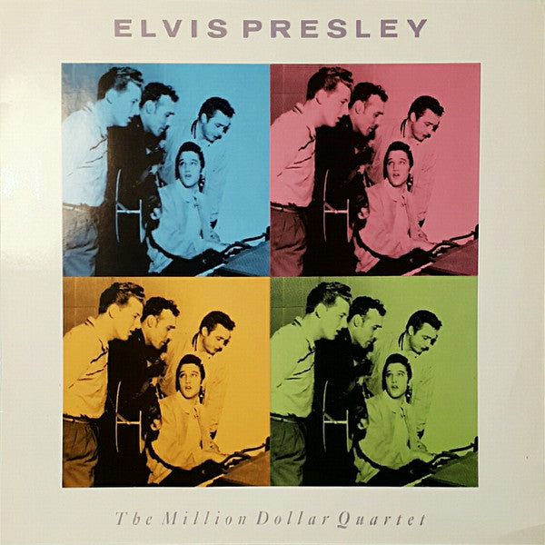Elvis Presley & Carl Perkins & Jerry Lee Lewis & Johnny Cash - The Million Dollar Quartet (LP) - USED
