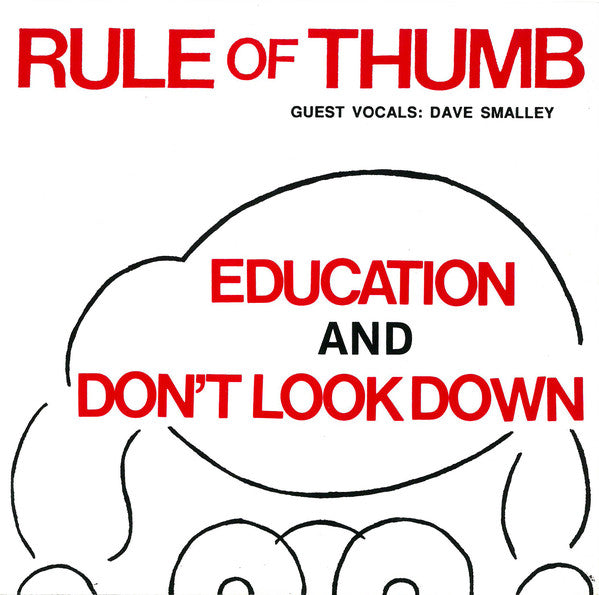 Rule Of Thumb Feat. Dave Smalley - Education And Don't Look Down (7") - NEW