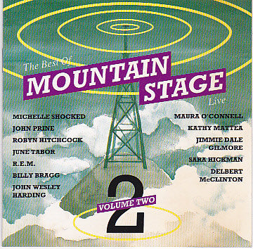 Various - The Best Of Mountain Stage Live - Volume Two (CD, Comp) - USED
