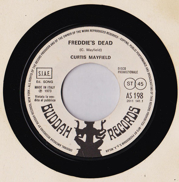 Curtis Mayfield / Slade - Freddie's Dead / Gudbuy T'Jane (7", Promo) - USED