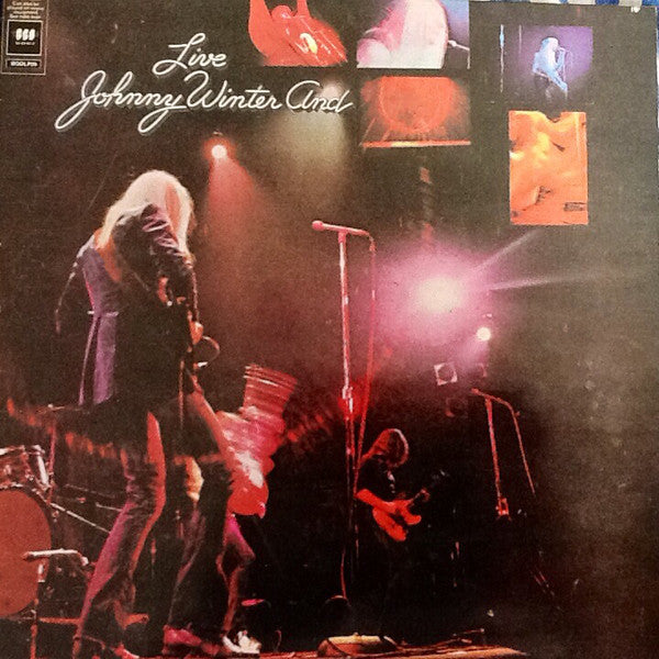 Johnny Winter And - Live Johnny Winter And (LP, Album, RE, Gat) - USED