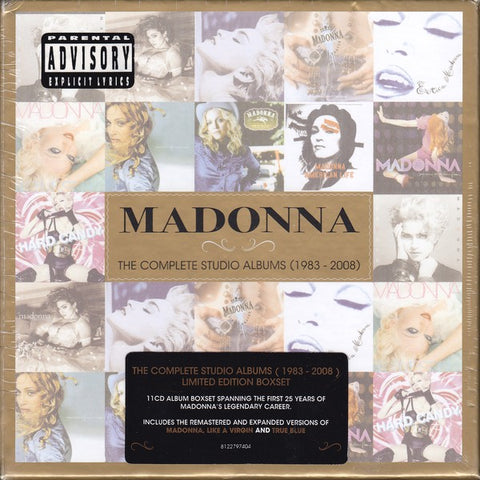 Madonna - The Complete Studio Albums (1983 - 2008) (3xCD, Album, RE, RM + 8xCD, Album, RE + Box, Comp,) - USED