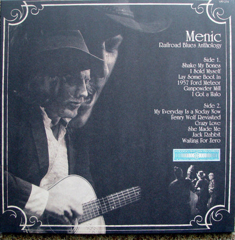 Menic* - Railroad Blues Anthology (LP, Album + CD, Album) - NEW
