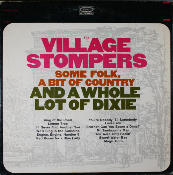 The Village Stompers - Some Folk, A Bit Of Country And A Whole Lot Of Dixie (LP, Album) - USED