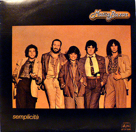 Matia Bazar - Semplicità (LP, Album) - USED