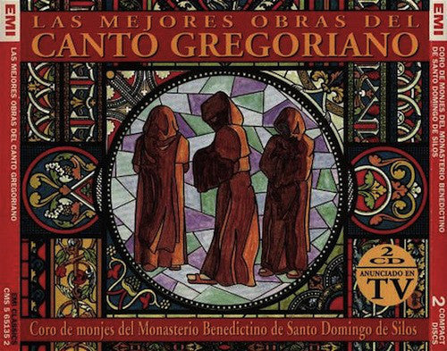 Coro De Monjes Del Monasterio Benedictino De Santo Domingo De Silos* - Las Mejores Obras Del Canto Gregoriano (2xCD, Comp) - USED