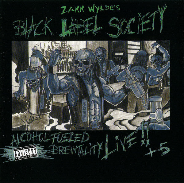 Black Label Society - Alcohol Fueled Brewtality Live!! + 5 (2xCD, Album, RE) - USED