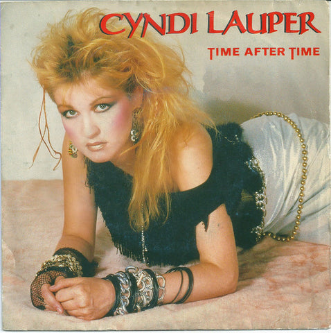 Cyndi Lauper - Time After Time (7") - USED