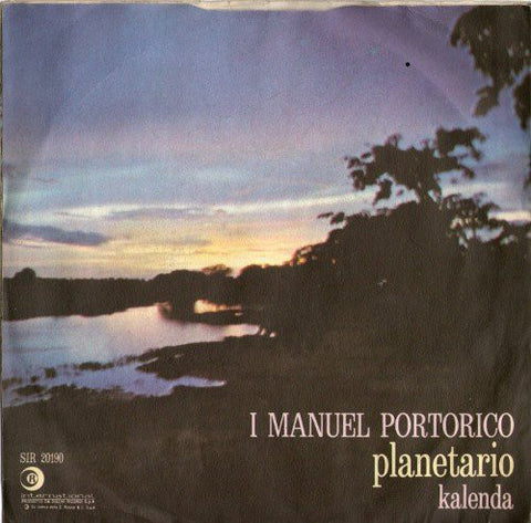 I Manuel Portorico - Planetario  (7") - USED