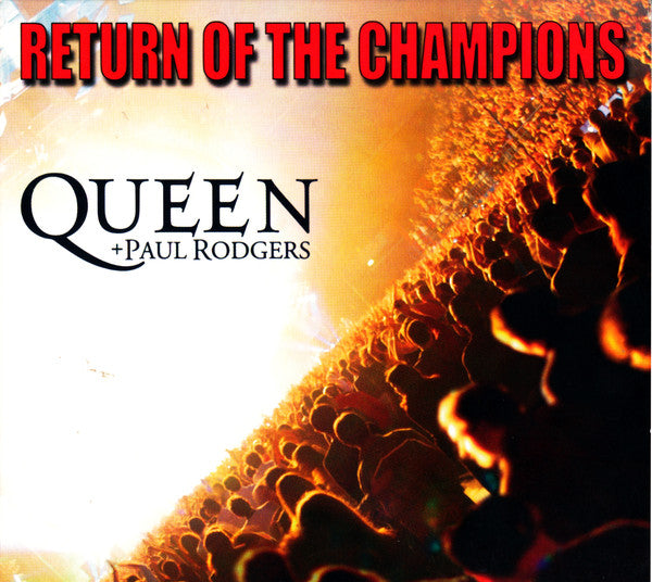 Queen + Paul Rodgers - Return Of The Champions (2xCD, Album, Dig) - NEW