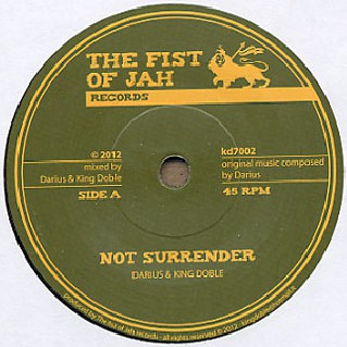 Darius & King Doble - Not Surrender (7") - USED