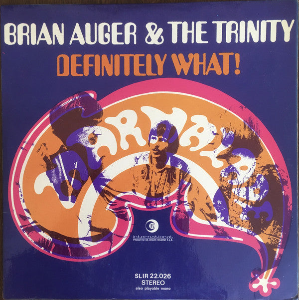 Brian Auger & The Trinity - Definitely What! (LP, Album) - USED