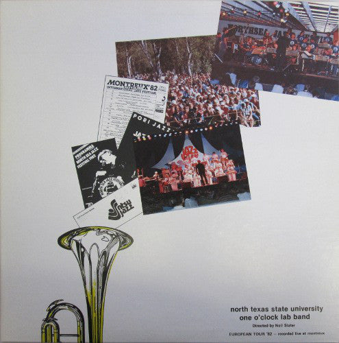 The North Texas State University Lab Band Directed By Neil Slater - European Tour '82 (LP) - USED